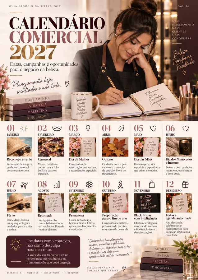Calendário comercial 2027